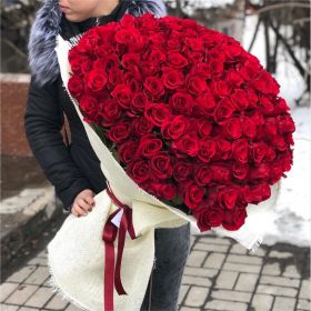 101 длинная роза 140 см