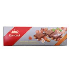 Шоколад Корона с орехами (молочный) 200 г